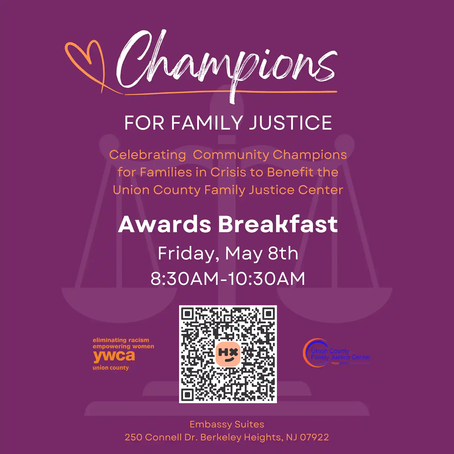 Scan the QR code below or click here to purchase tickets.