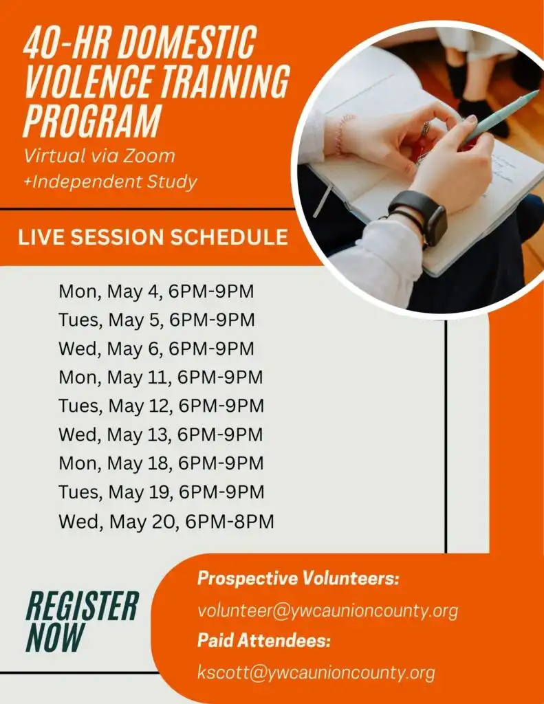 40 Hour Domestic Violence Training program May 2026