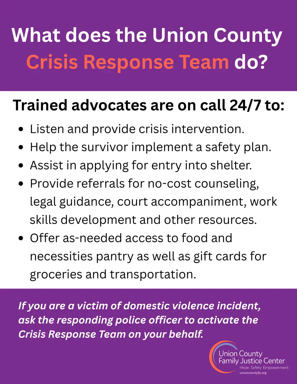 Crisis Response Team